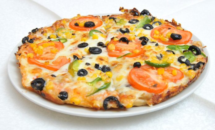 sabrosa pizza vegana sibarita con queso vegano