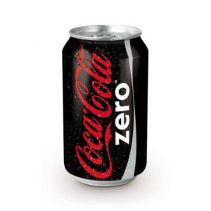 coca-cola zero refrescante