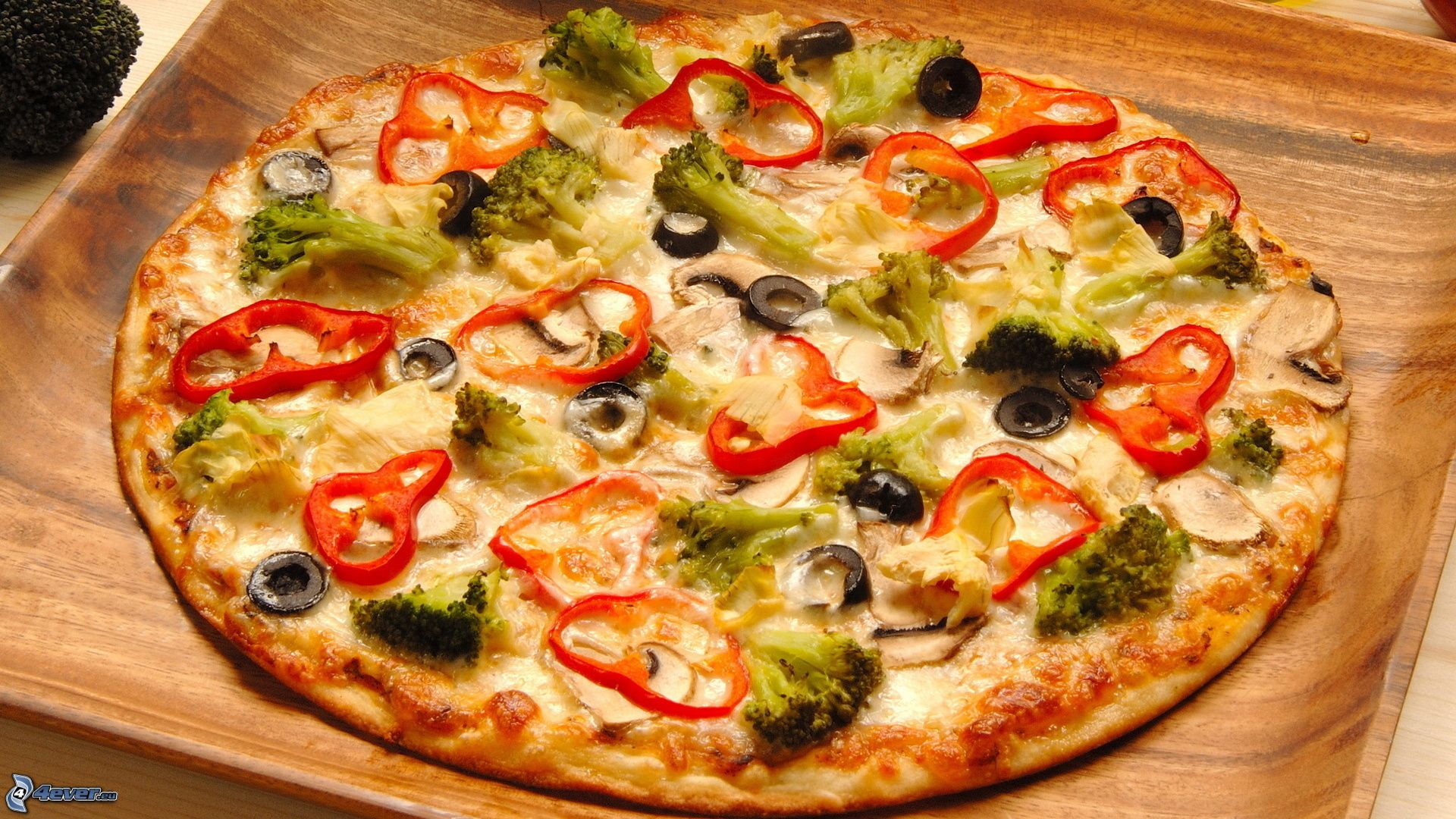 pizza vegetal vegana sabrosa y rica - La Cuchara Veggie