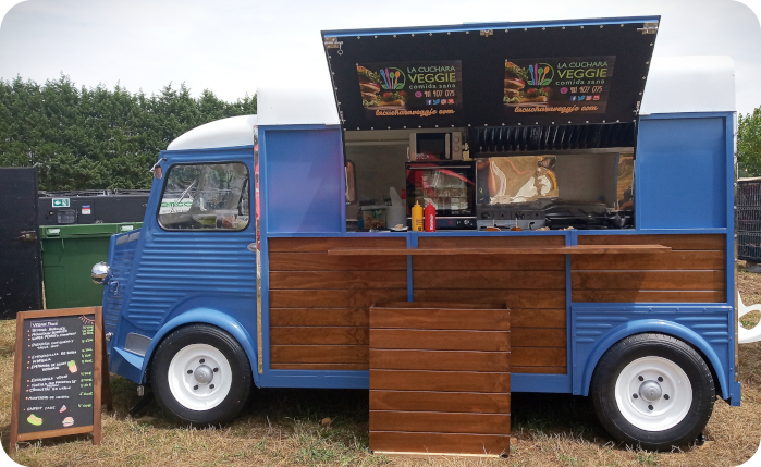 El Food Truck Vegano de La Cuchara Veggie ya rueda por eventos, festivales y ferias gastronómicas