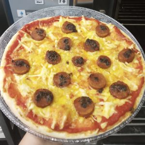 pizza chorizzo pepperoni