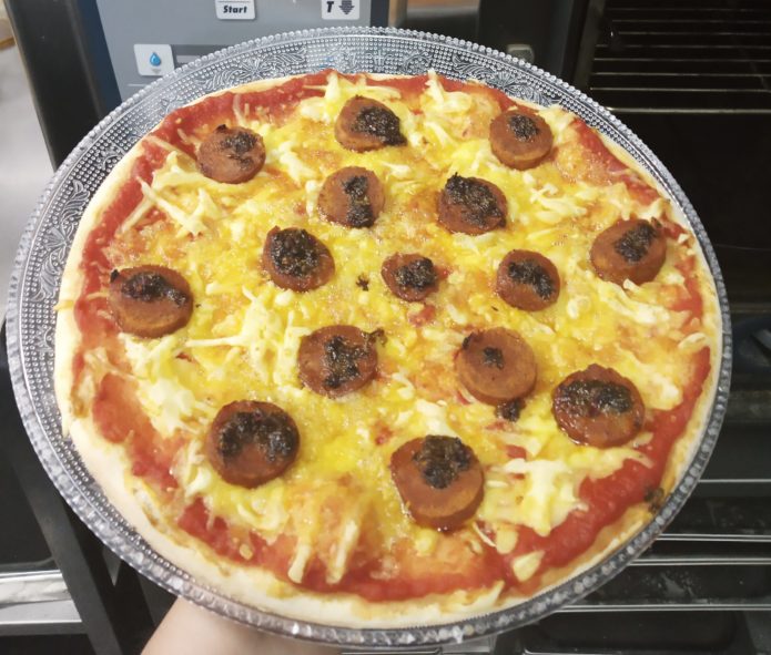 pizza chorizzo pepperoni